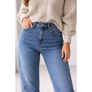 WRANGLER Women's Mom Straight Jeans